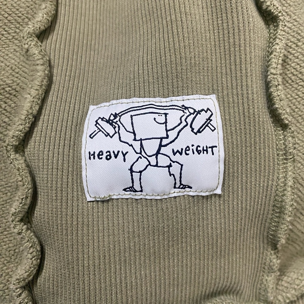 Men’s Adidas H Shmoo Heavyweight Hoodie in Olive Green GR8774 Size 2XL - Picture 3 of 8